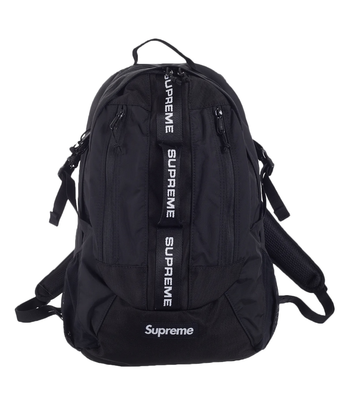 Supreme ブラック SUPREME BACKPACK FW22 BLACK