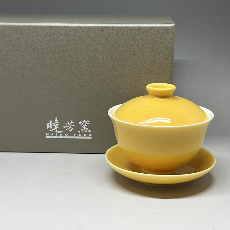 臺灣陶藝名家蔡曉芳先生曉芳窯汝窯天青色古月杯主人杯茶具茶杯