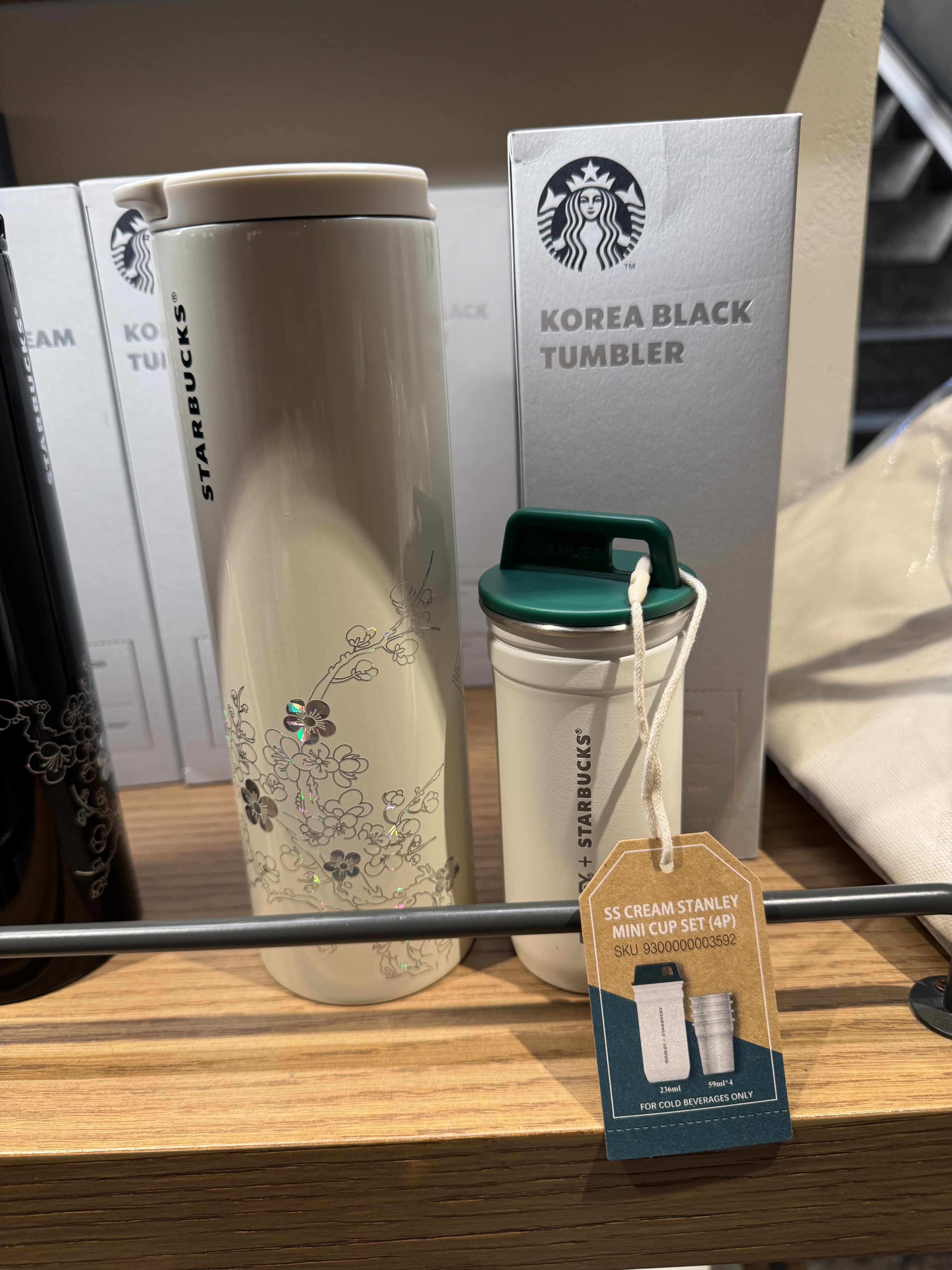首爾限定 Starbucks x Stanley連 mini cup 4隻
