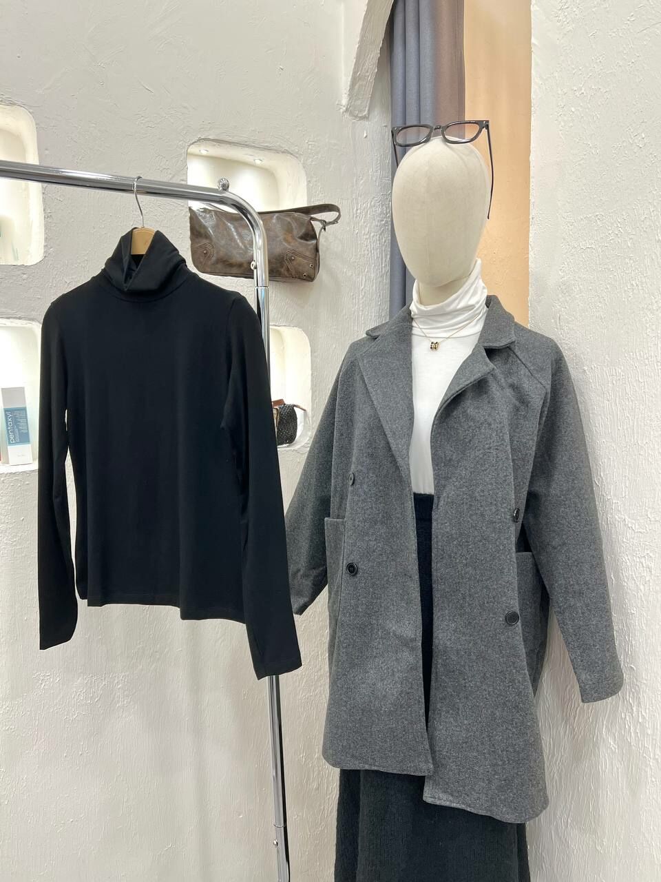 High Neck Long Sleeve