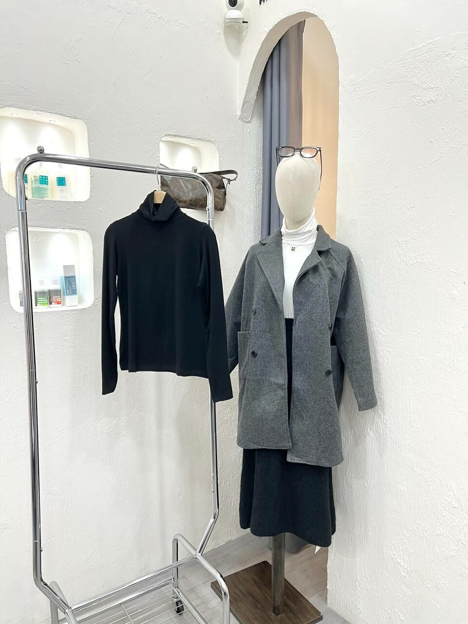 High Neck Long Sleeve