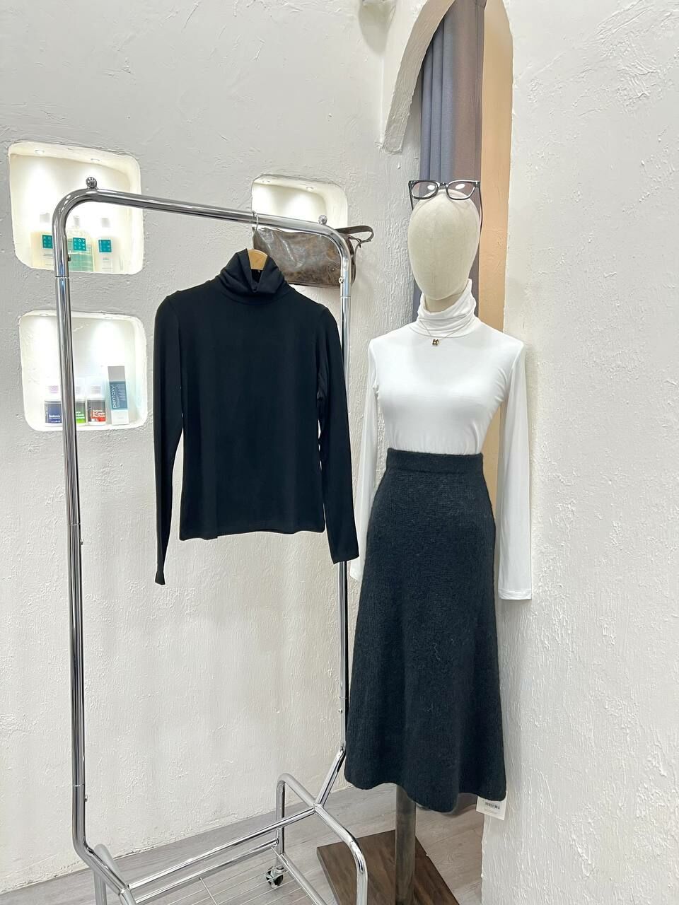 High Neck Long Sleeve