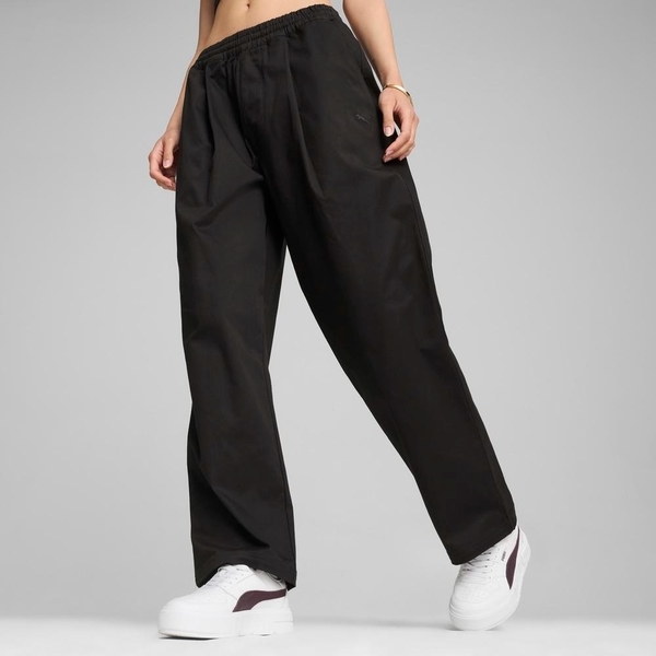 PUMA 長褲 流行系列 ARTISANAL 黑色 休閒長褲 中性 63002401