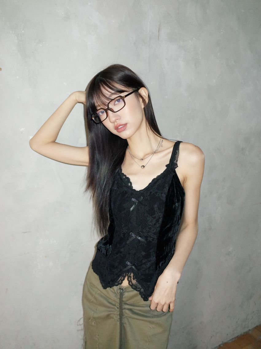 double layer ball necklace