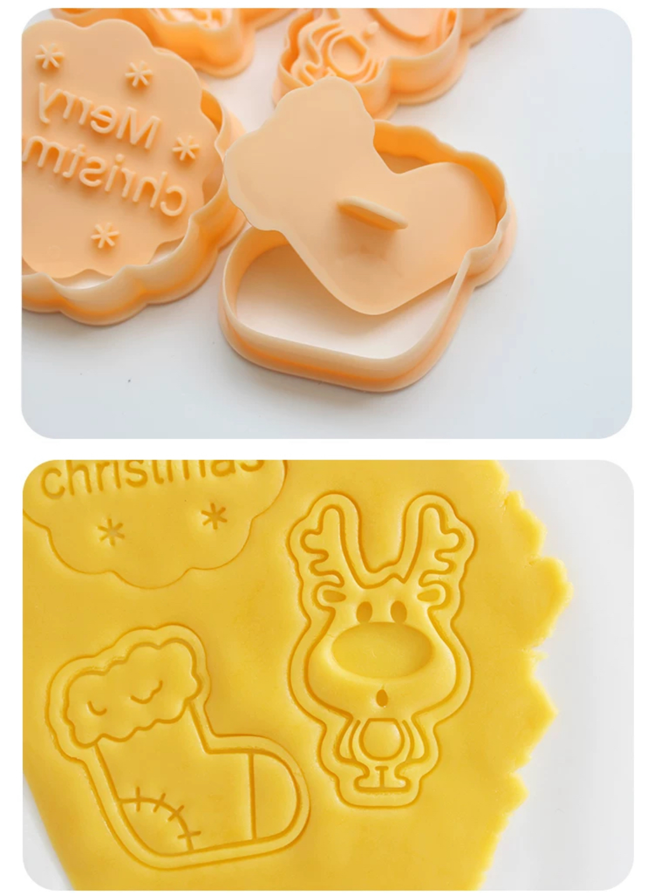 聖誕🎄曲奇模具8件套裝B