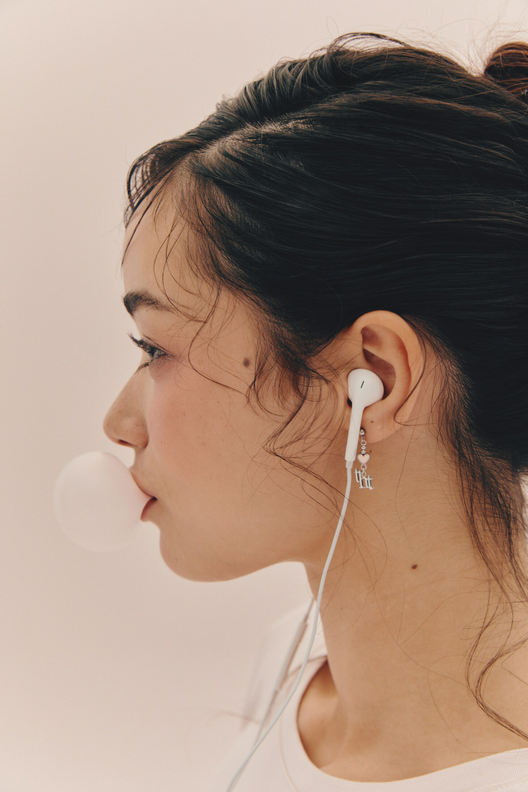 [threetimes] DEW DROP EARRING