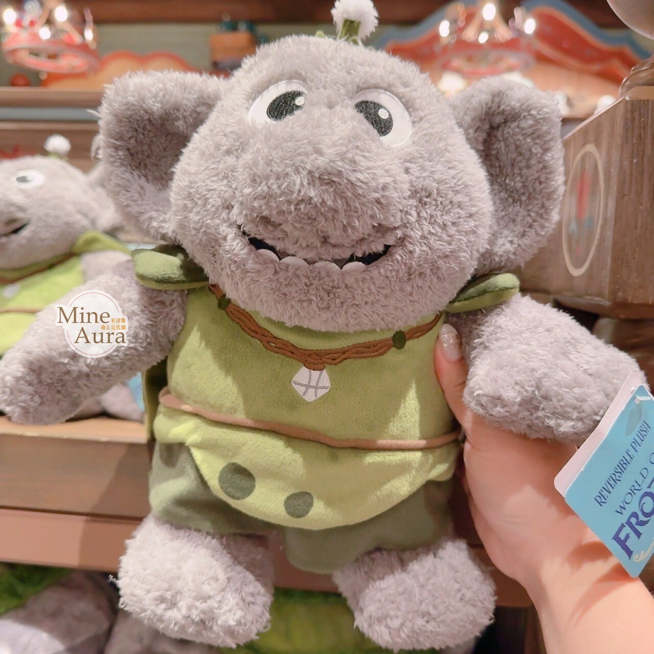 World of Frozen 限定 石頭精靈 地精 變形設計 娃娃 玩偶 冰雪奇緣 Frozen -香港迪士尼樂園