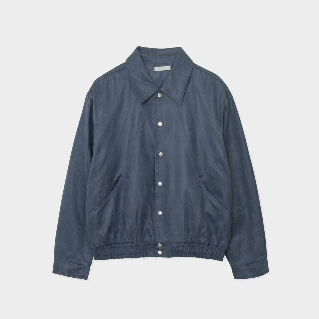 淨色合成皮外套 JK2555