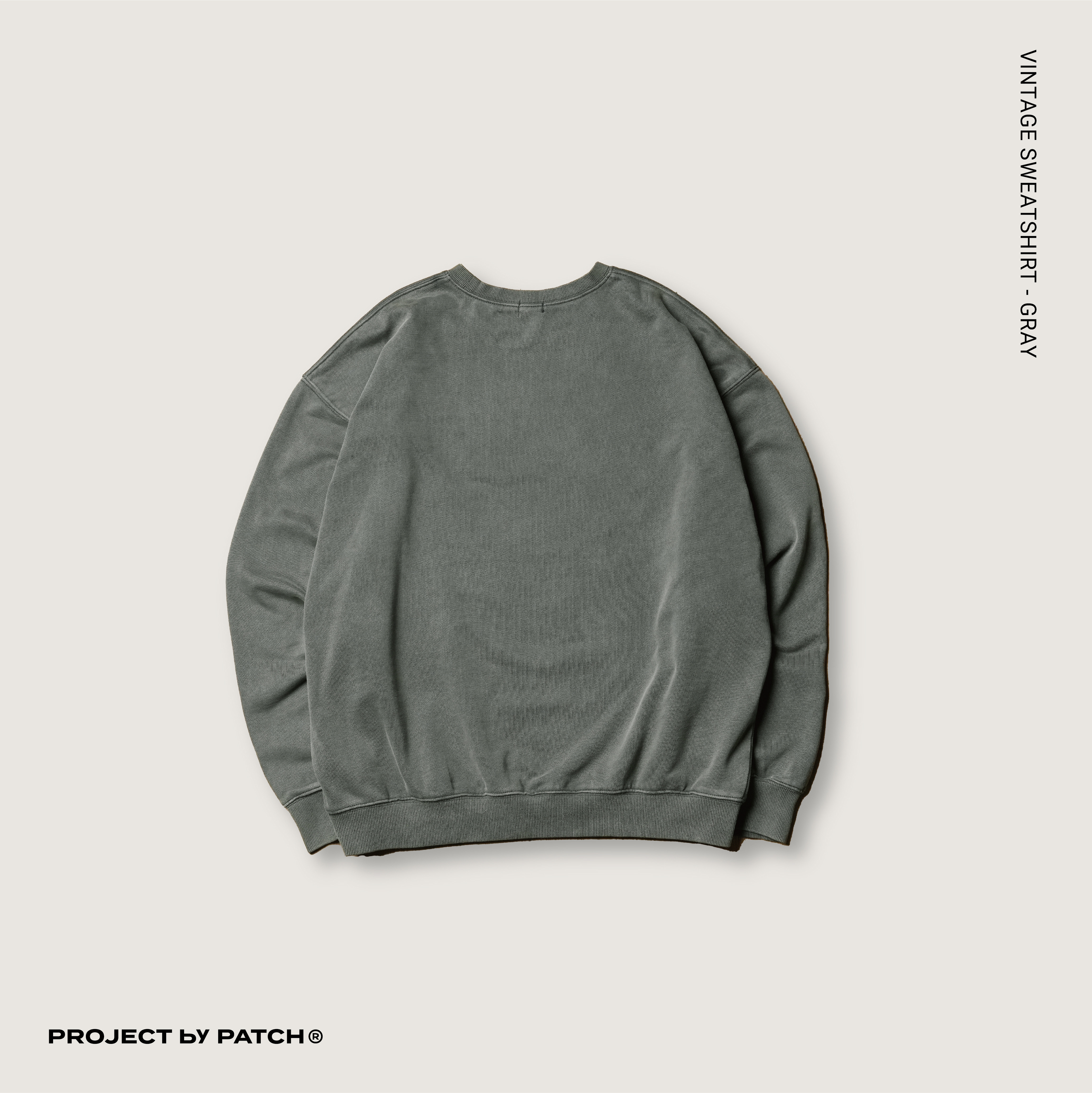 P.B.P - VINTAGE SWEATSHIRT  - GRAY
