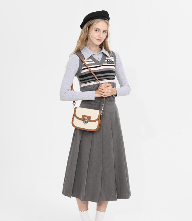 立體小熊造型馬鞍包-兩色(R24-P690)