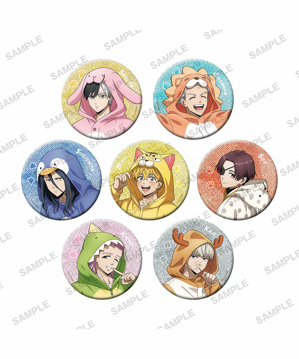 預購-《WIND BREAKER—防風少年—》 閃亮亮徽章 睡衣派對ver. BOX販售【日本進口精品】