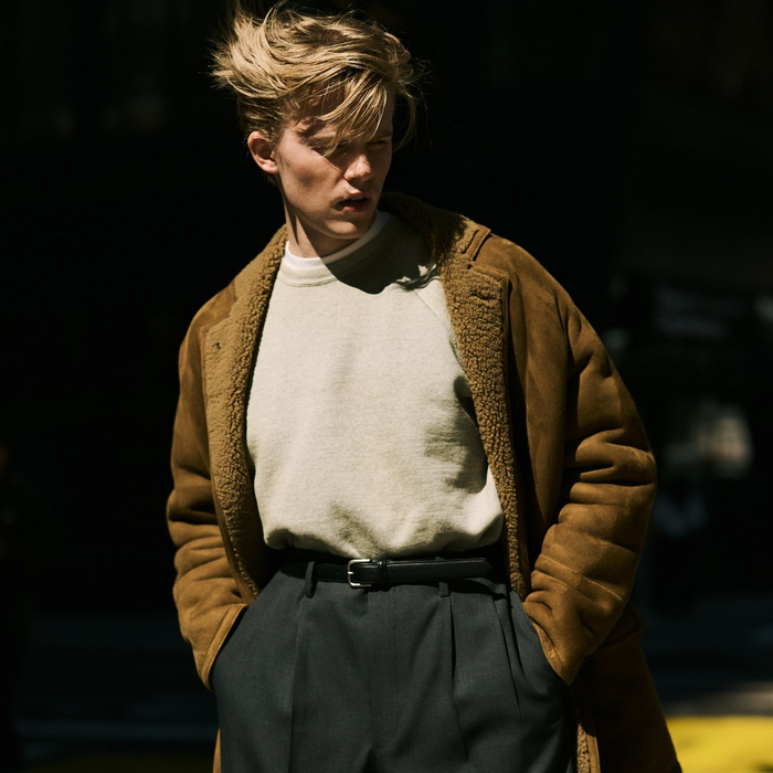 A.PRESSE 2024 A/W MOUTON COAT - PRE ORDER ITEM (預訂中)