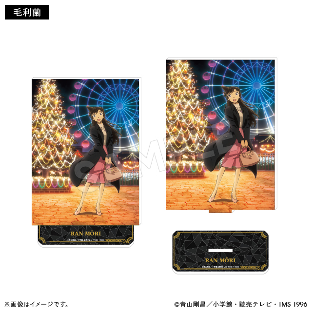 柯南日版回憶系列(夜景)-壓克力立牌-小蘭