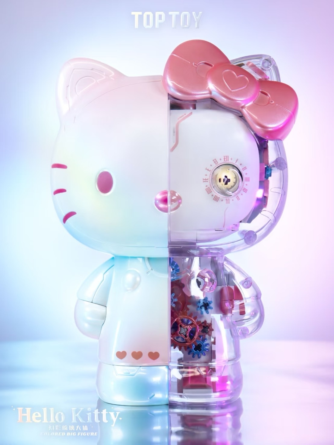 三麗鷗 HELLO KITTY 50週年限定 幻彩琉璃半機械大體
