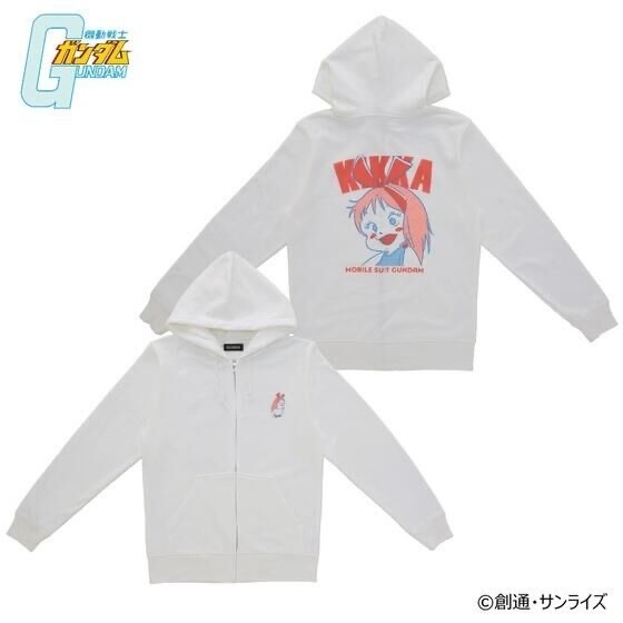 220434 Pbandai 預訂 2025/1月 機動戦士ガンダム　キッカコレクション　ジップパーカー