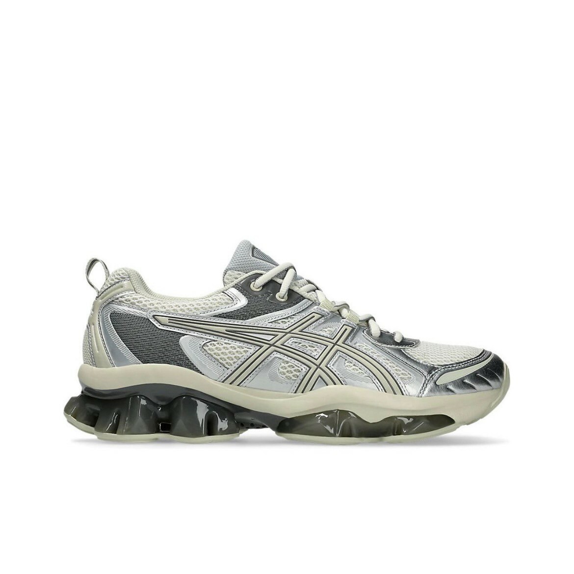 Asics Gel-Quantum Kinetic White Light Dust 金屬灰綠 米銀灰 亞瑟士 運動休閒鞋