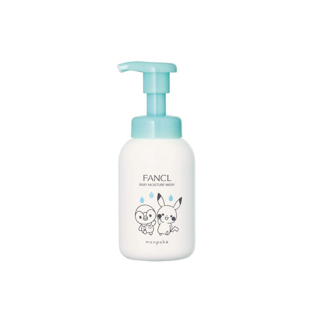 [限定POKEMON] FANCL Baby Moisture Wash 無添加嬰兒沐浴泡 300ml