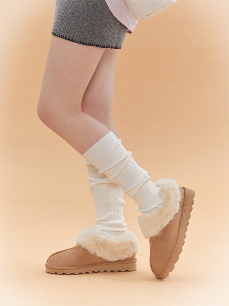 SHOOPEN - SUEDE FLEECE SLIP ON (4 COLORS)