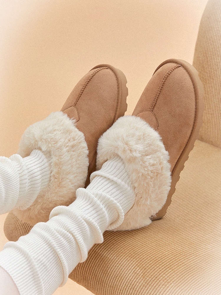 SHOOPEN - SUEDE FLEECE SLIP ON (4 COLORS)