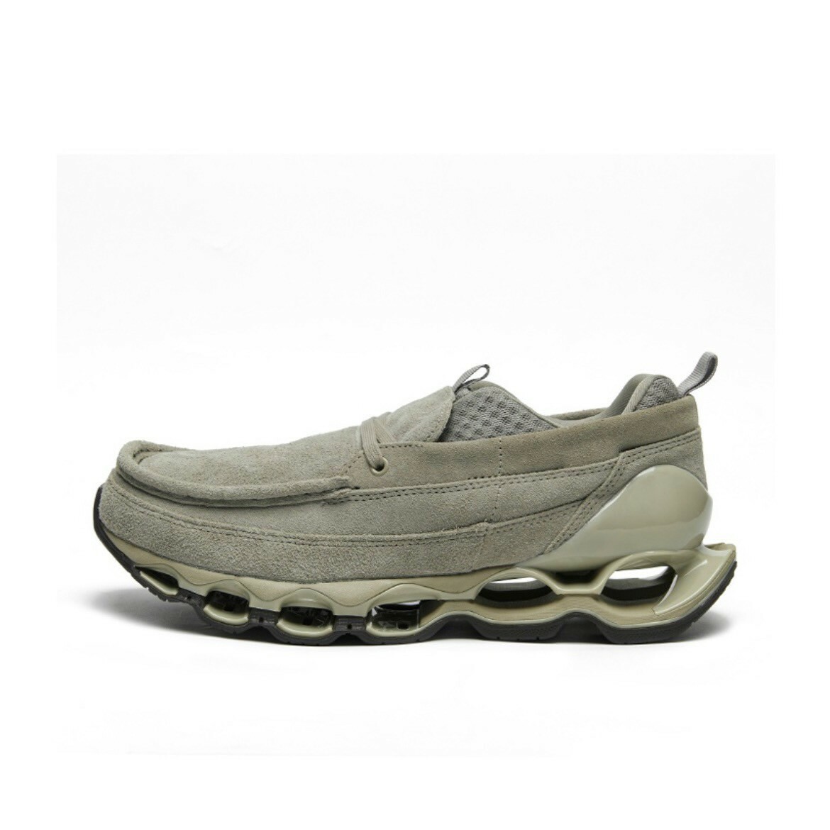 Mizuno Wave Prophecy Moc 米灰 棕灰 麂皮 簍空 美津濃 休閒鞋