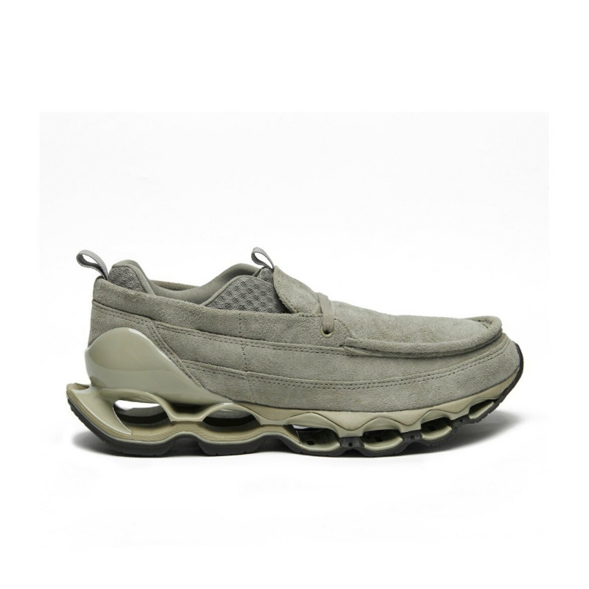 Mizuno Wave Prophecy Moc 米灰 棕灰 麂皮 簍空 美津濃 休閒鞋