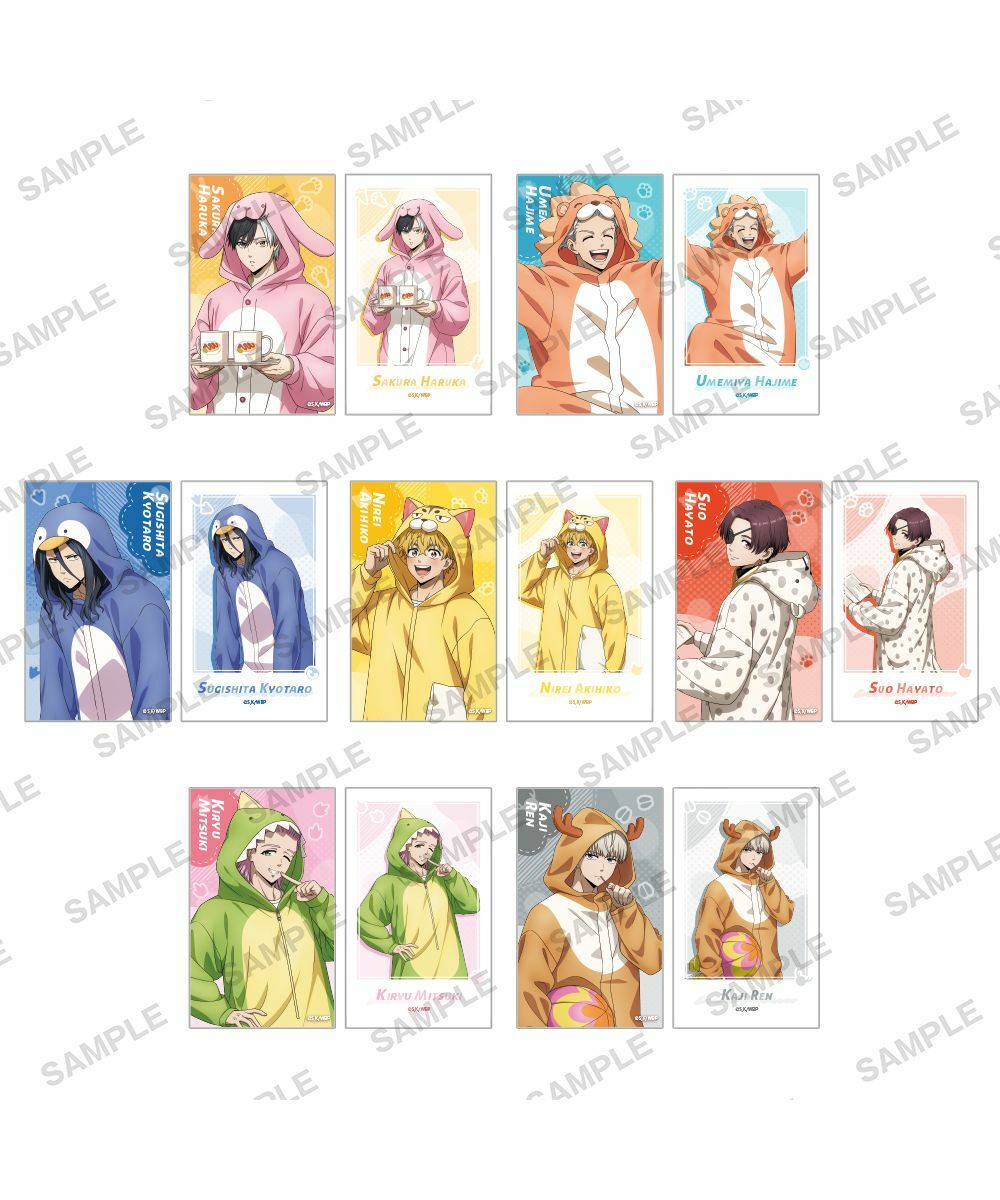 預購-《WIND BREAKER—防風少年—》 集換式迷你劇照收藏組 睡衣派對ver. BOX販售【日本進口精品】