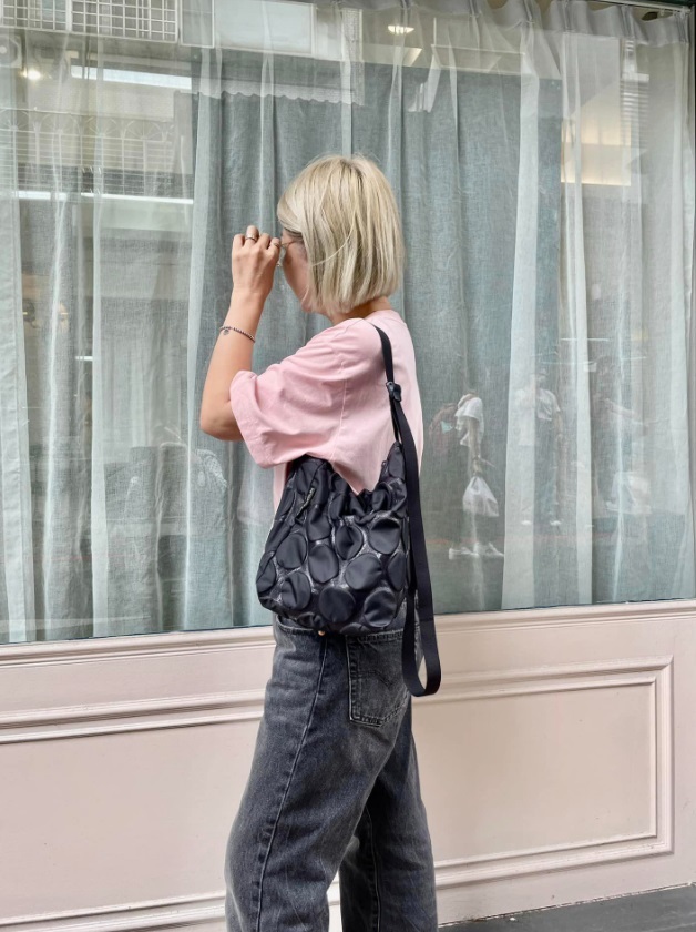 Bag'n'Noun 圓點包 S號 - 黑 (70020962BLACK)