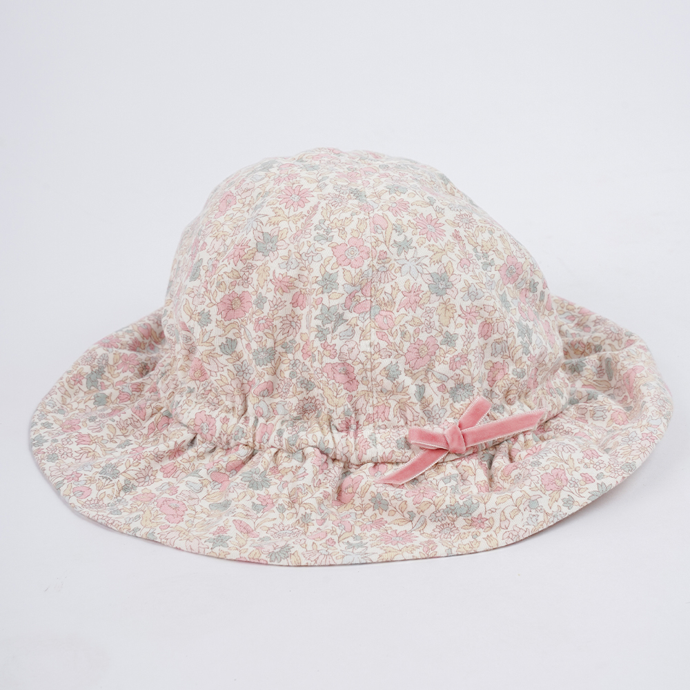 PIPPY 經典印花淑女帽 粉