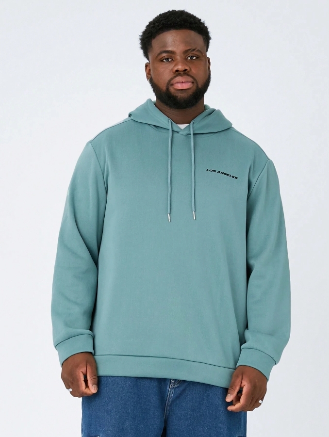 KADMAX大尺碼-秋冬長袖帽TEE〈CATW2456〉