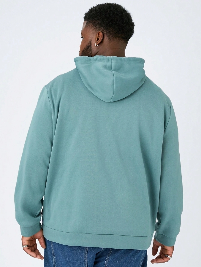 KADMAX大尺碼-秋冬長袖帽TEE〈CATW2456〉