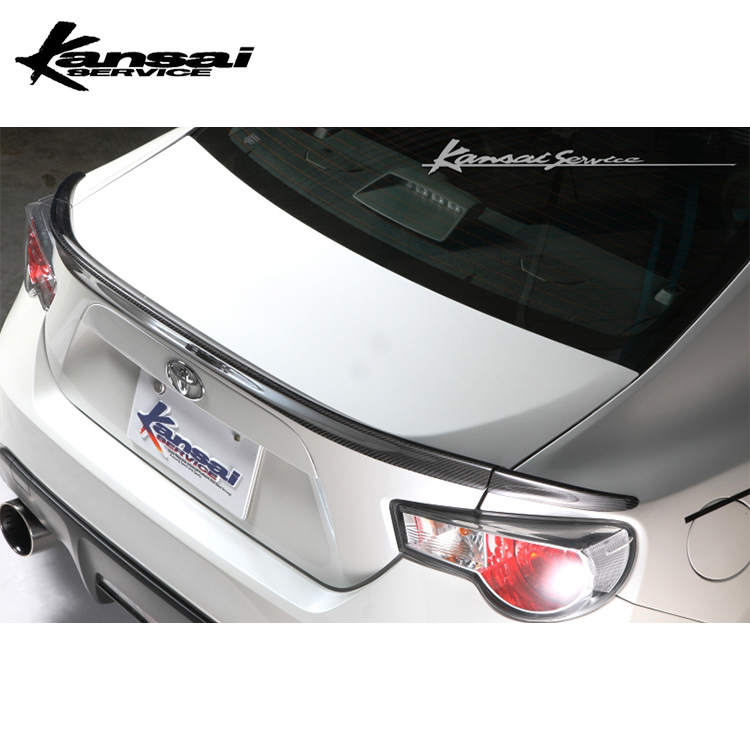 KANSAI SERVICE CARBON REAR LIP 86/BRZ