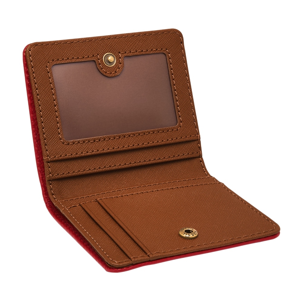 Madison 真皮經典短夾-石榴紅色 SWL2900600