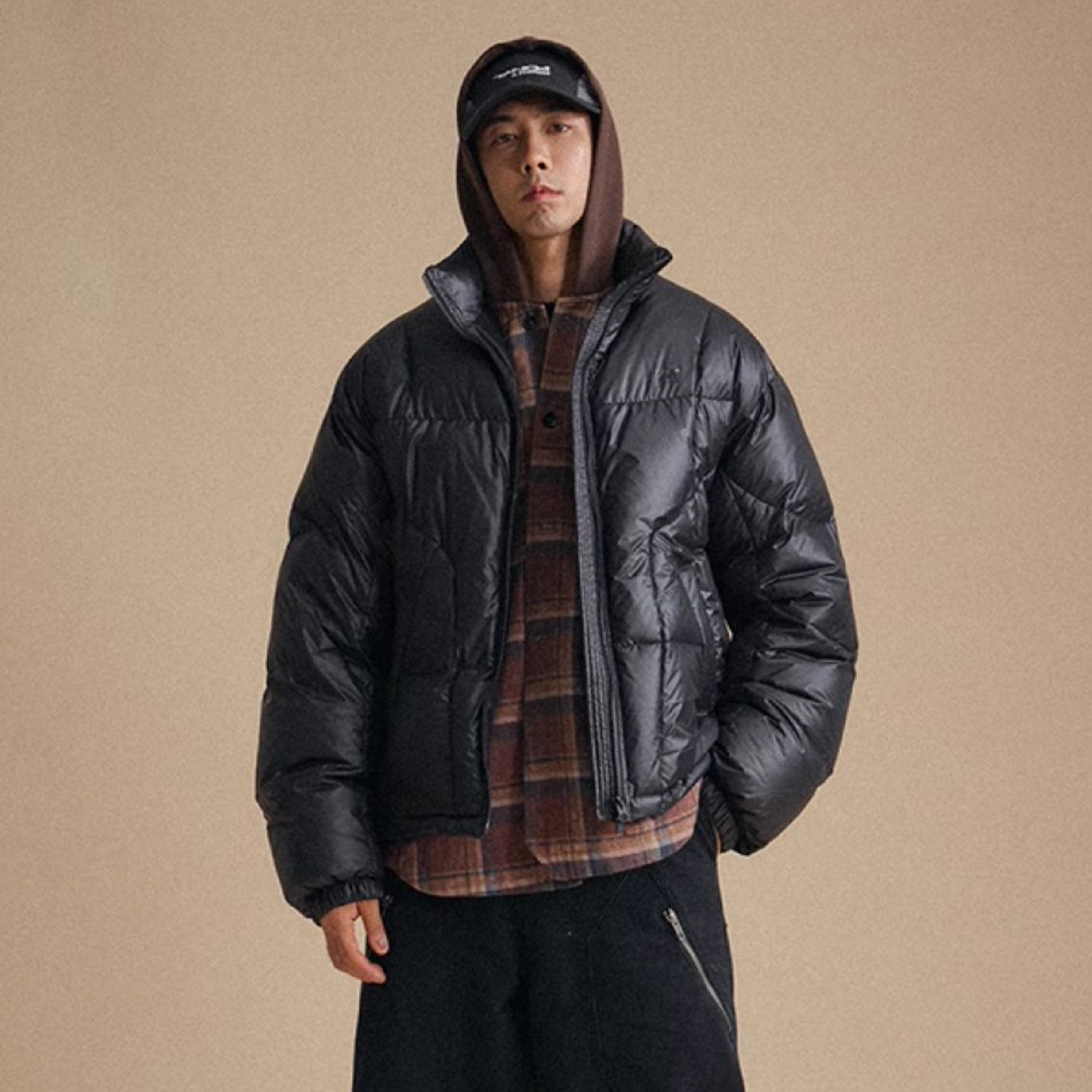 TANOXI Down Jacket 御絲棉拼接 羽絨外套 [TNX-J136]