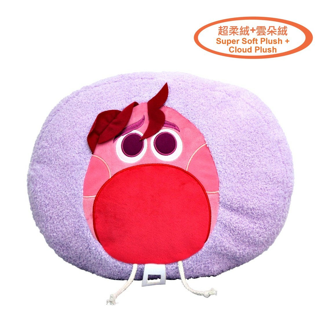 迪士尼玩轉腦朋友 |超柔絨毛絨 公仔抱枕 | 攬枕|阿驚