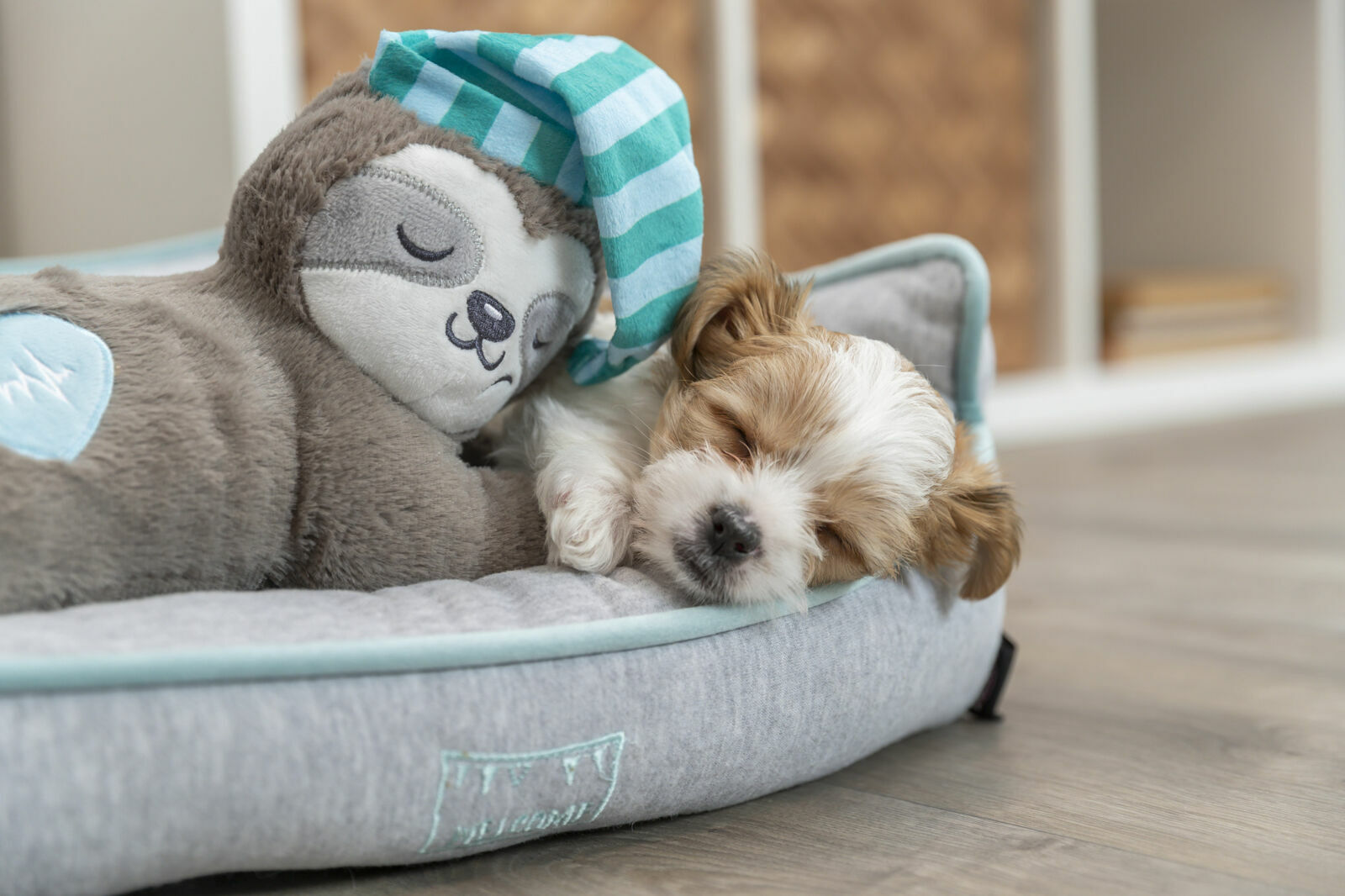 Trixie Junior sloth heartbeat, plush(polyester), 34 cm