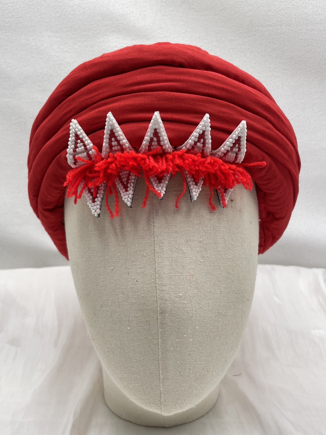 NO.1（亮）大人款10瓣珠繡額花11cm