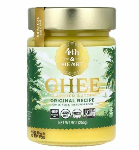 4th & Heart Clarified ghee butter (best before 24 April 2027)