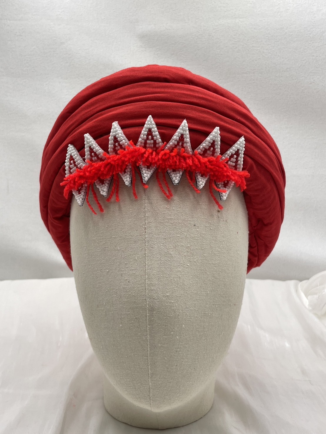 NO.2（亮）大人款14瓣珠繡額花13.5cm