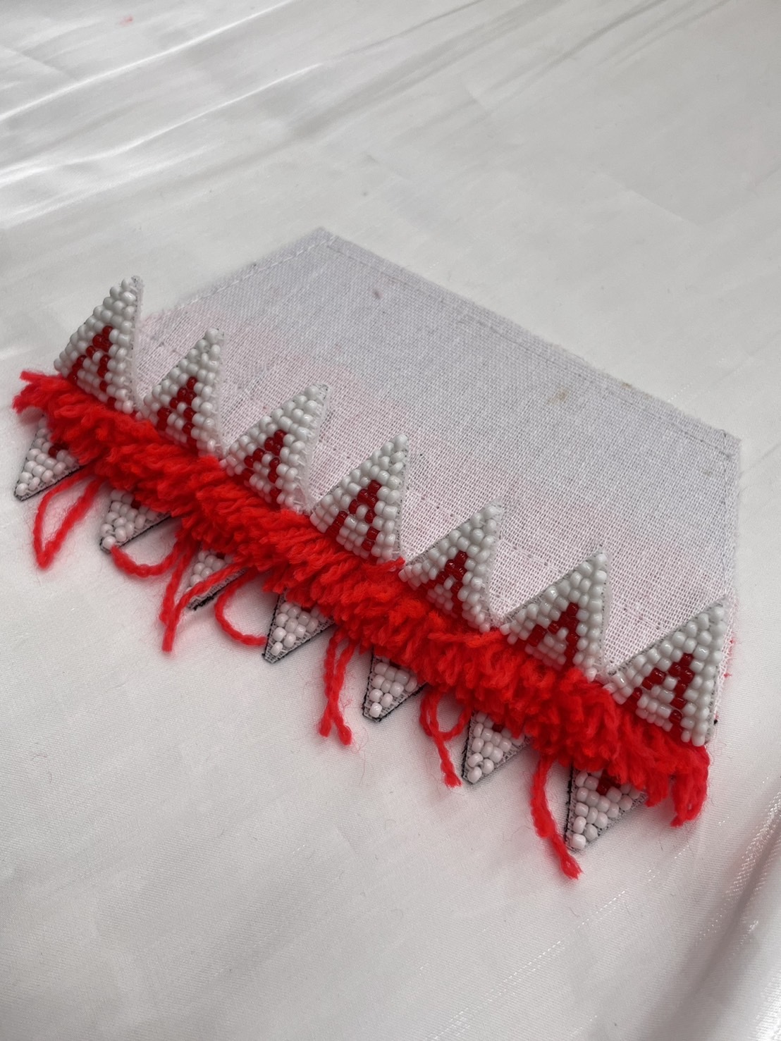 NO.2（亮）大人款14瓣珠繡額花13.5cm