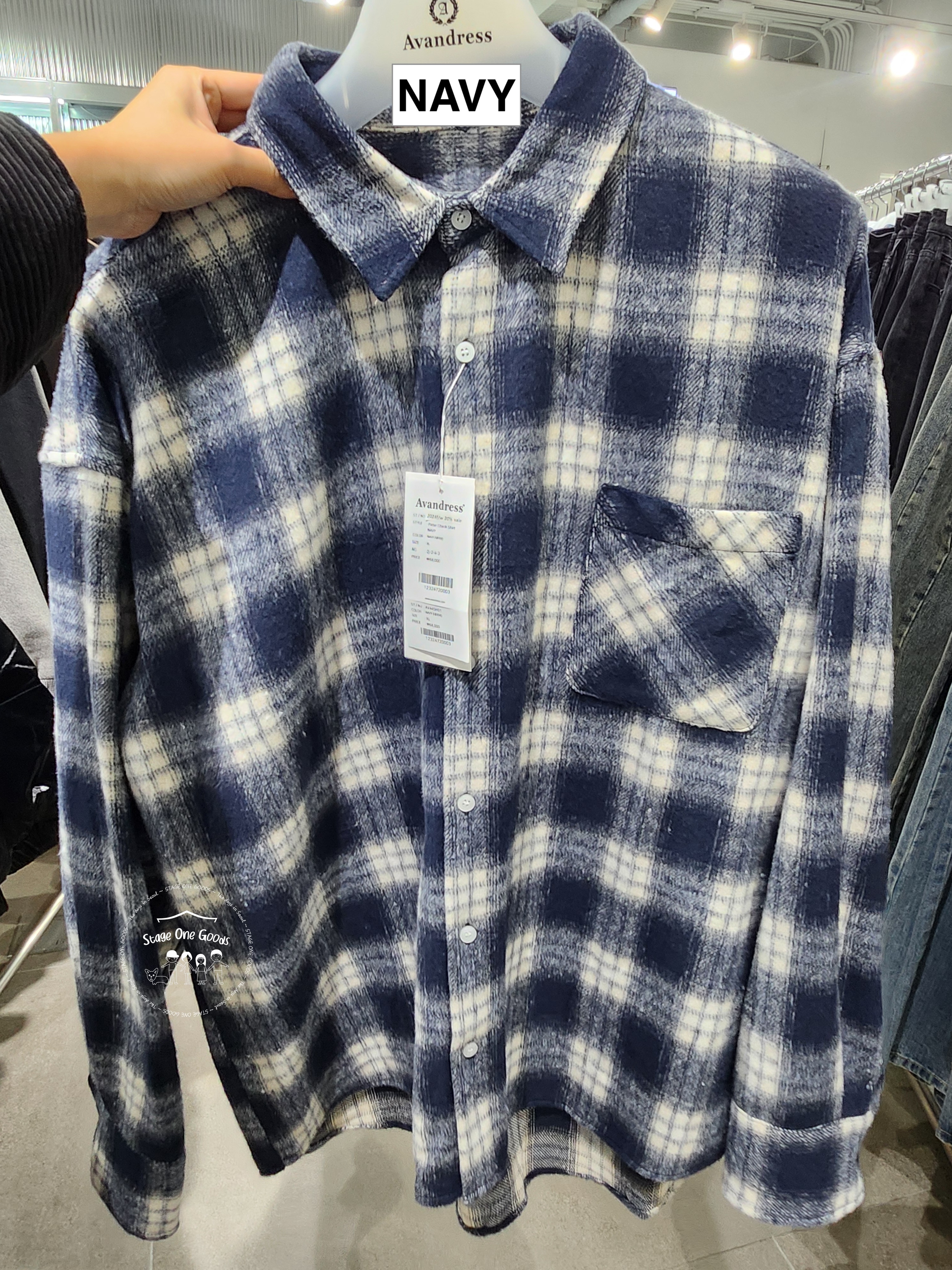 AVANDRESS ♥ Peter Check Shirt/追跡付 AVANDRESS Peter Check Shirt