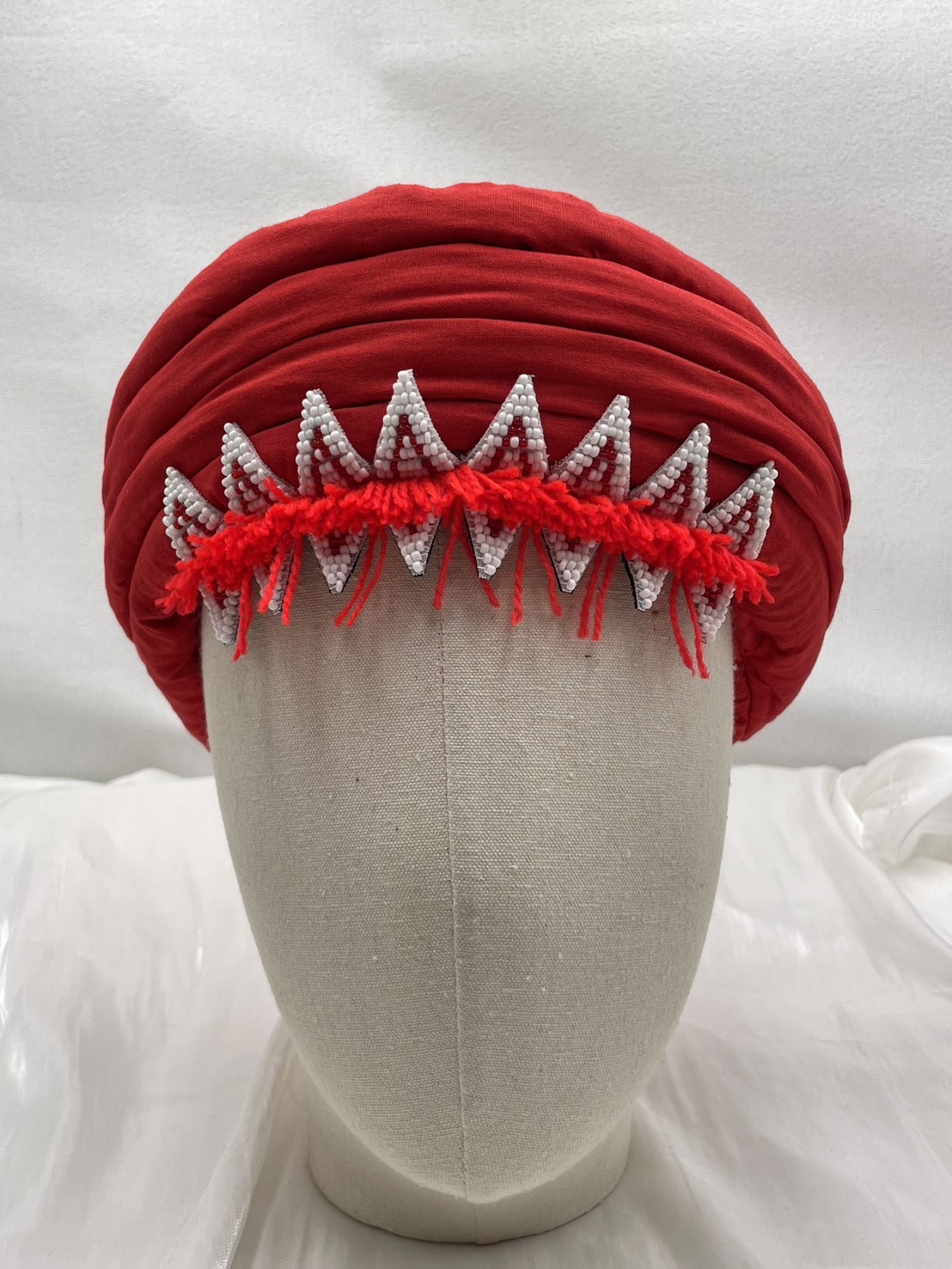 NO.3（亮）大人款16瓣珠繡額花15.5cm