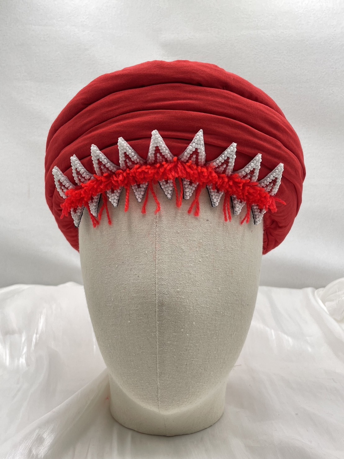 NO.4（亮）大人款18瓣珠繡額花17.5cm