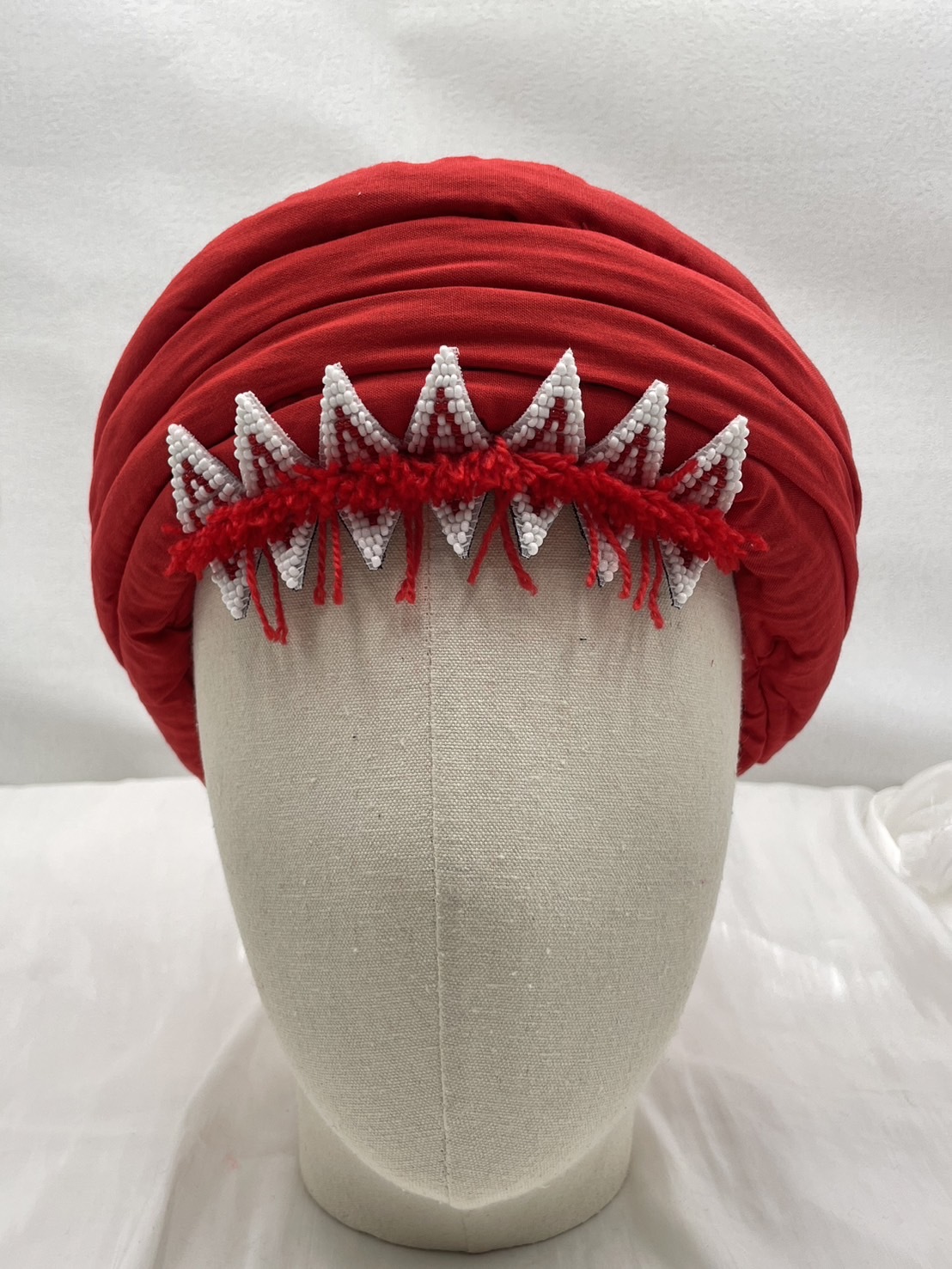 NO.6大人款14瓣珠繡額花13.5cm