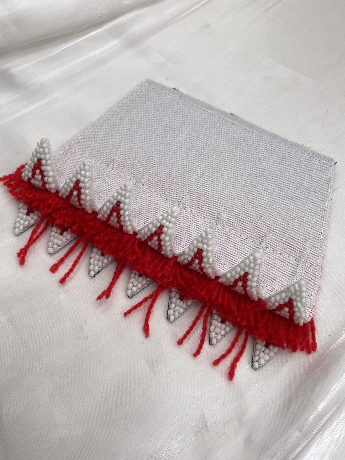 NO.6大人款14瓣珠繡額花13.5cm