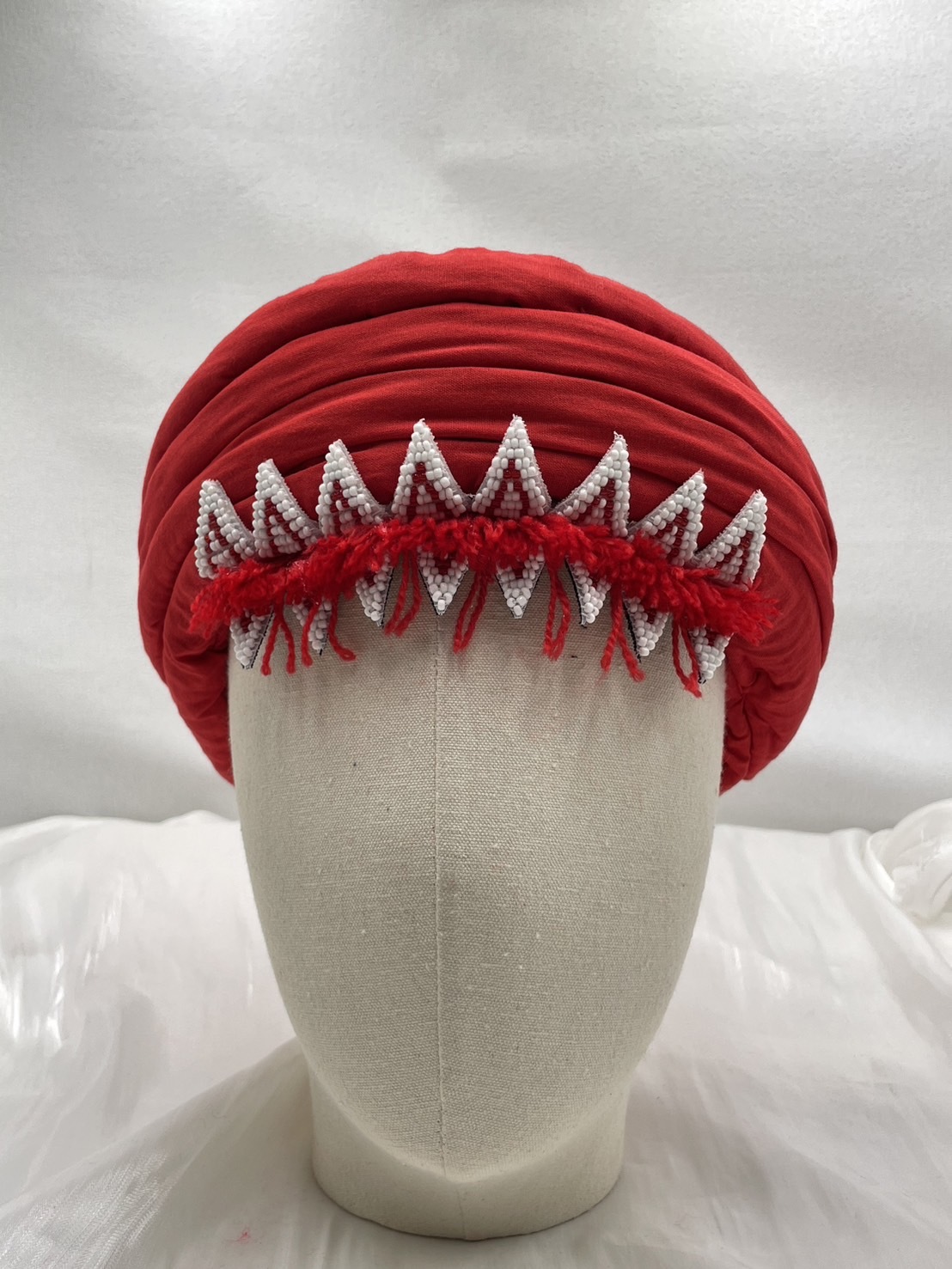 NO.7大人款16瓣珠繡額花15.5cm