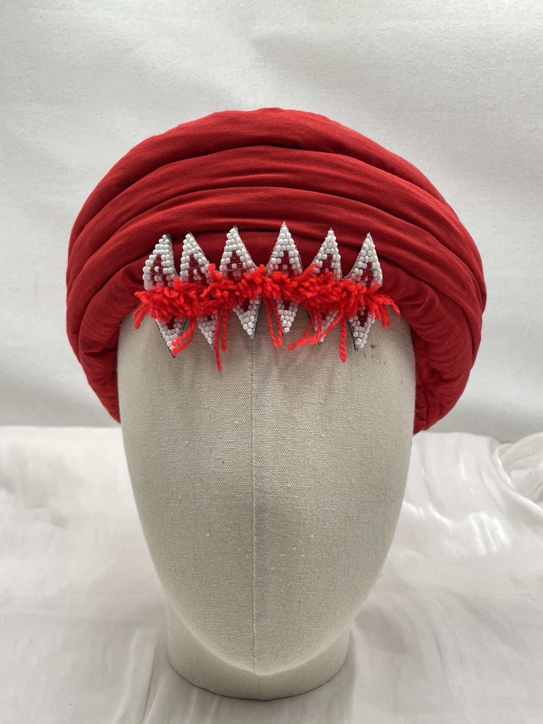 NO.9（亮）大人款12瓣珠繡額花10cm