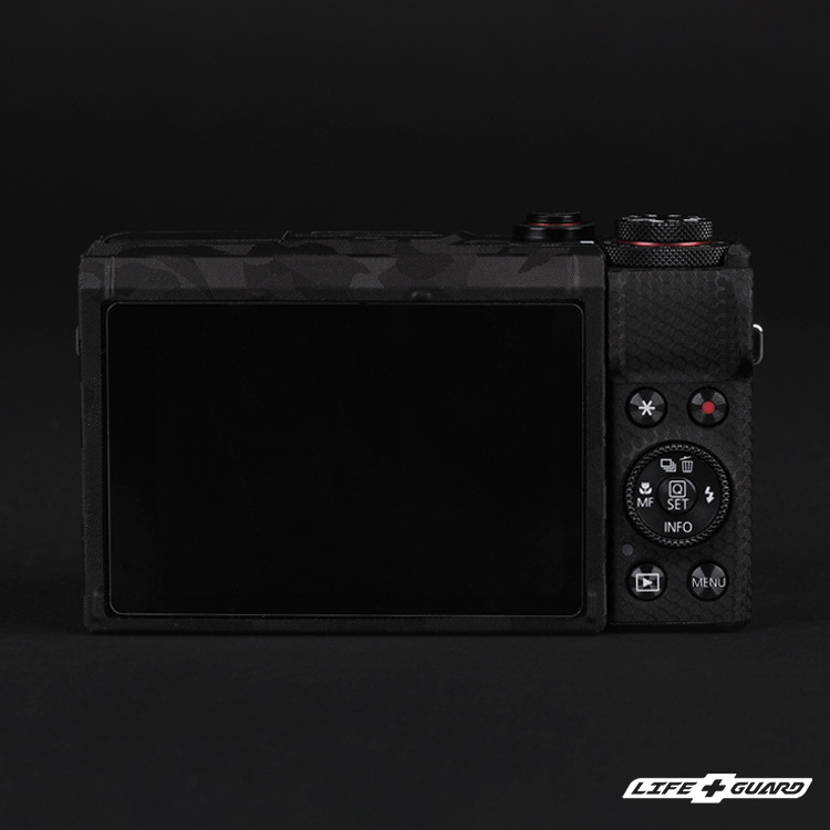 LIFE+GUARD Canon PowerShot G7 X Mark III 貼膜，LIFE+GUARD 專機專屬設計開版