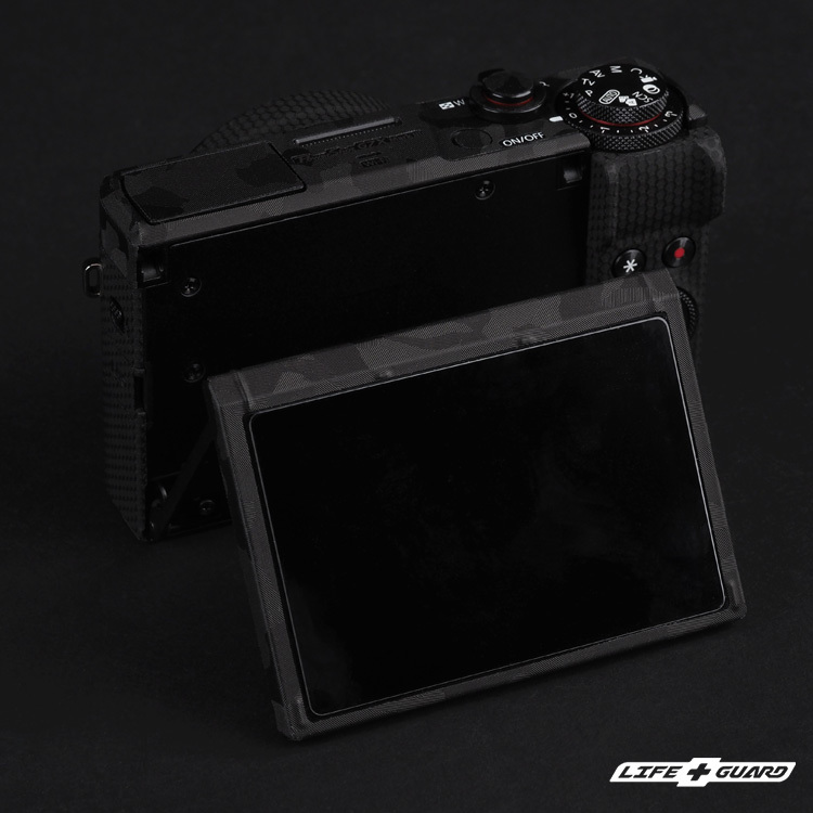 LIFE+GUARD Canon PowerShot G7 X Mark III 相機貼膜展示圖