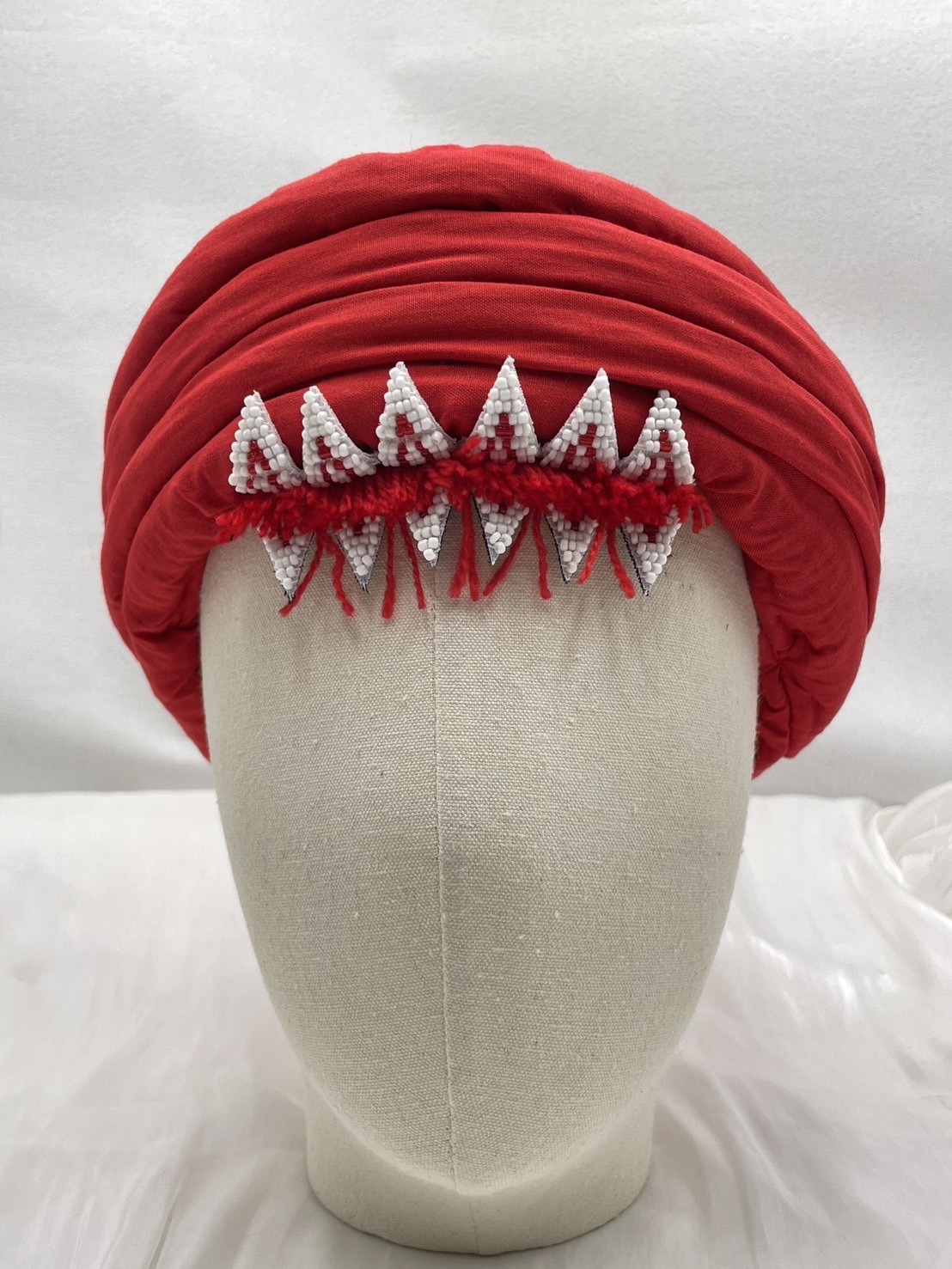 NO.10大人款12瓣珠繡額花10cm