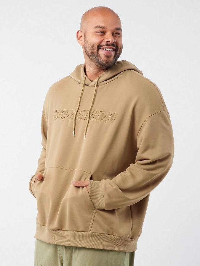 KADMAX大尺碼-秋冬長袖帽TEE〈CATW2457〉